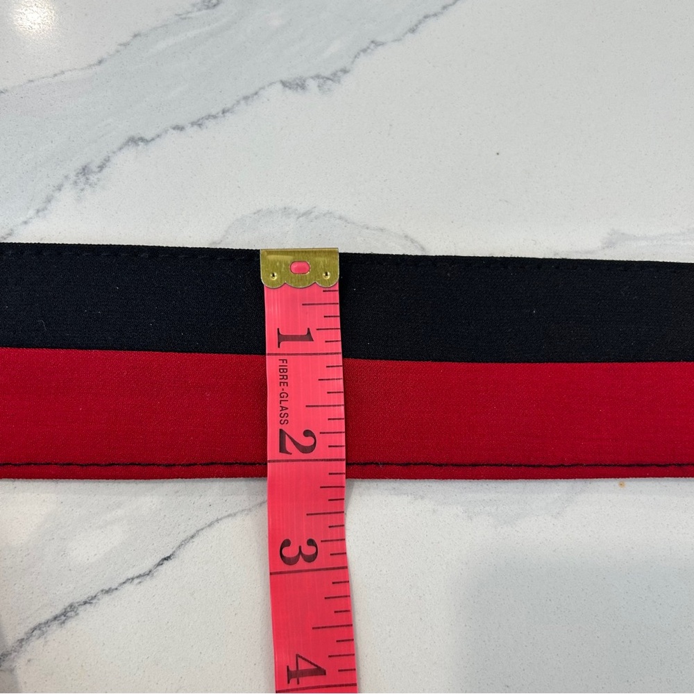 Colour Block Wide Statement Belt - Picture 8 of 8